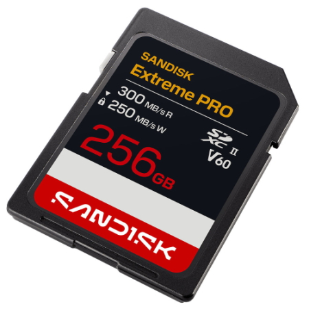SanDisk SDSDXEM-256G-GN4IN - karta pamięci 256GB, Extreme PRO SDXC UHS-II V60